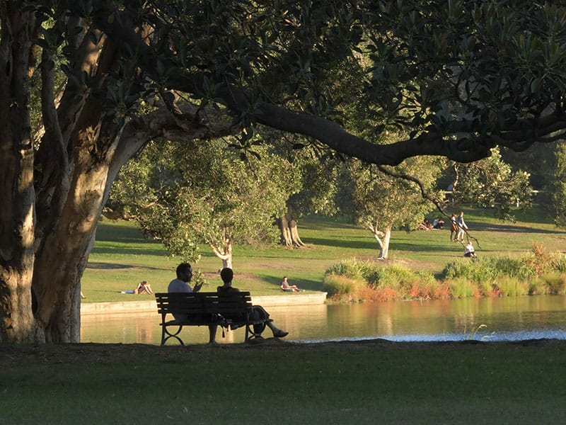 Painters in Centennial Park